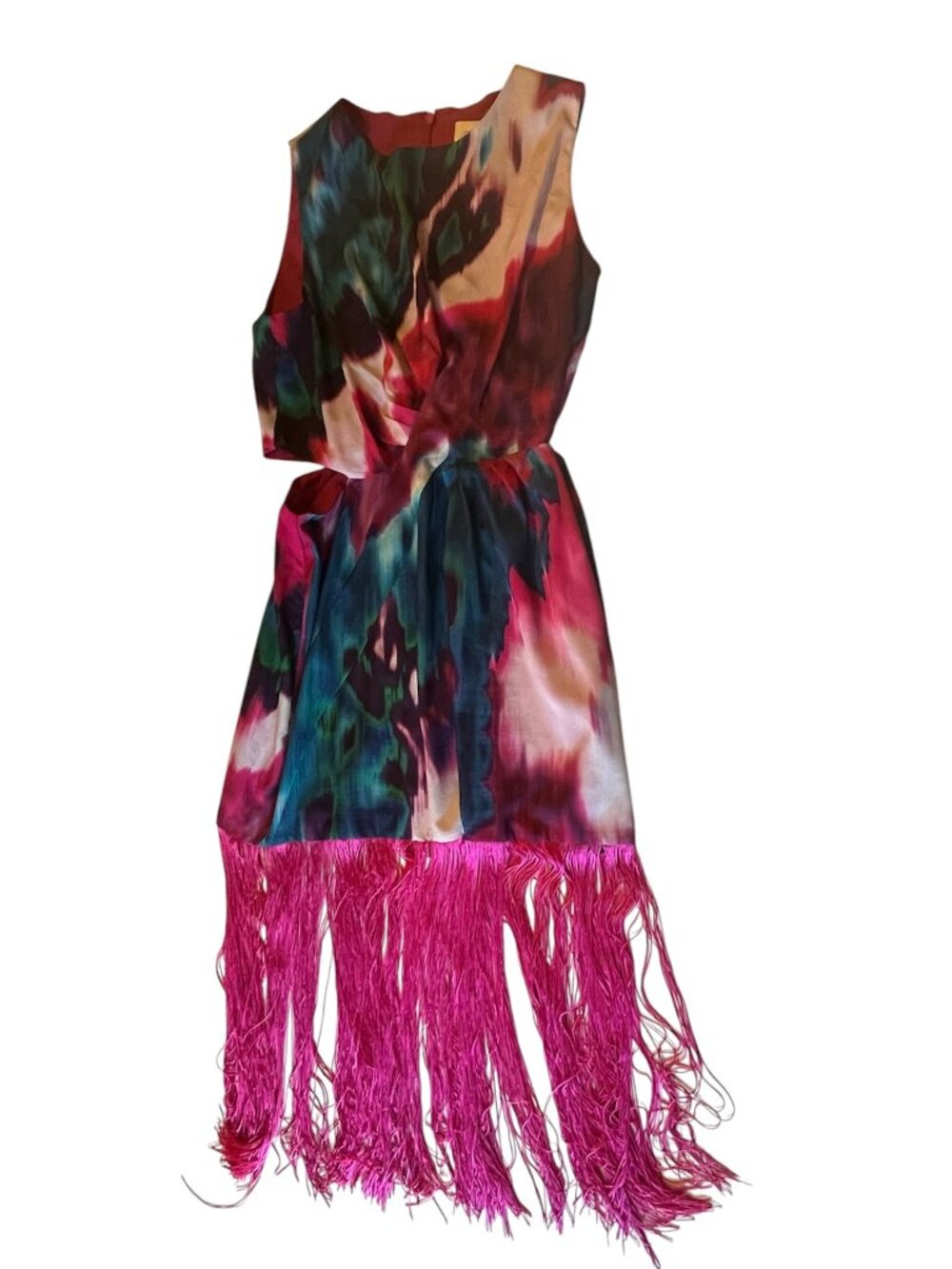 ONE33 Social Pink Fringe Dress | Size [8]